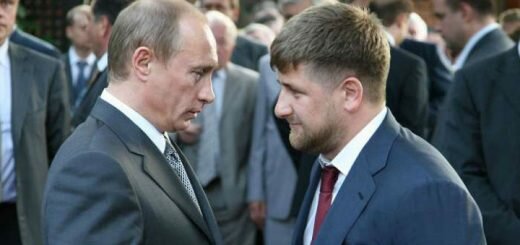 putin i kadyrov